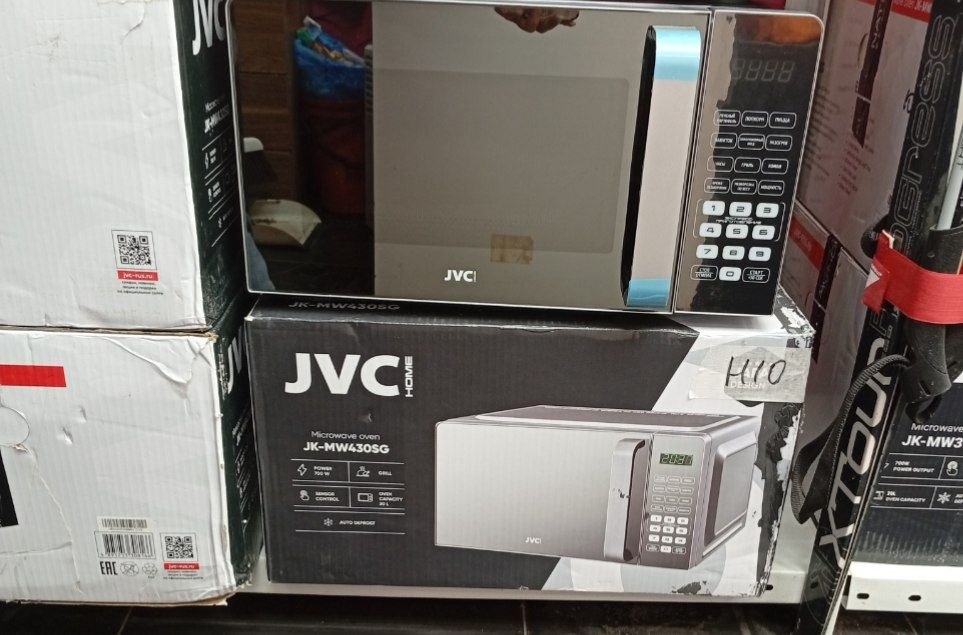 СВЧ JVC JK-MW430SG серебро сенсор