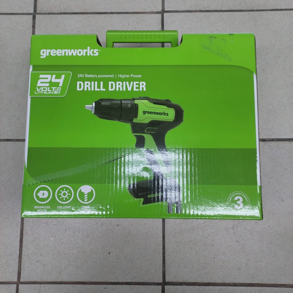 Шуруповерт Greenworks GD24DD35