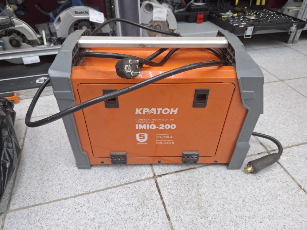 Сварочный аппарат полуавтомат Кратон inig - 200